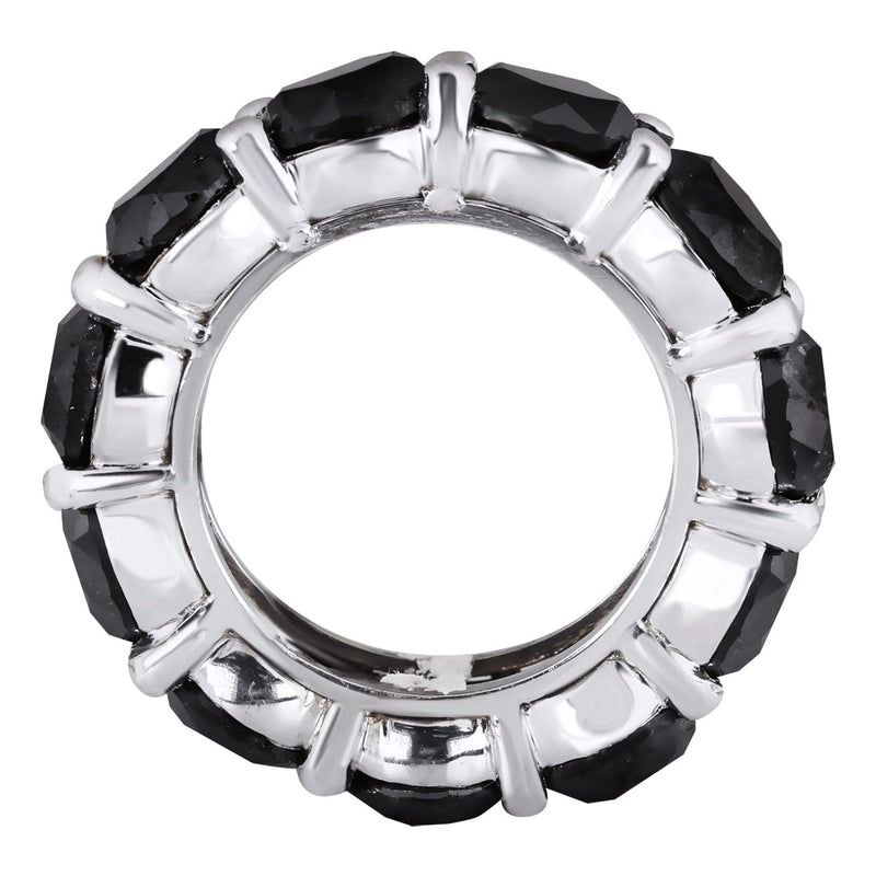 14K Ladies Black Diamond Cocktail Ring | 2.95 Carats | 9.7 Grams