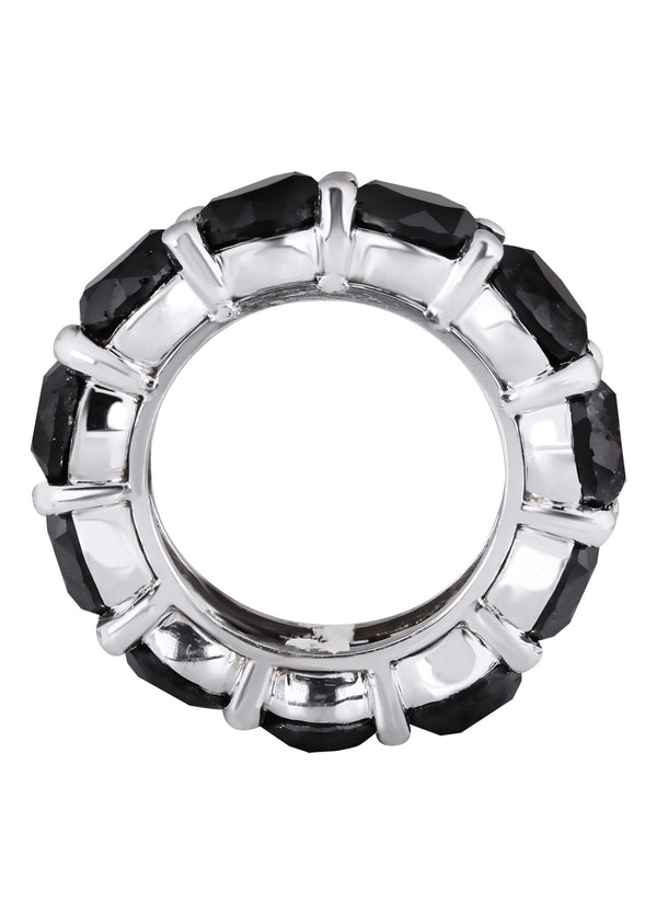 14K Ladies Black Diamond Cocktail Ring | 2.95 Carats | 9.7 Grams