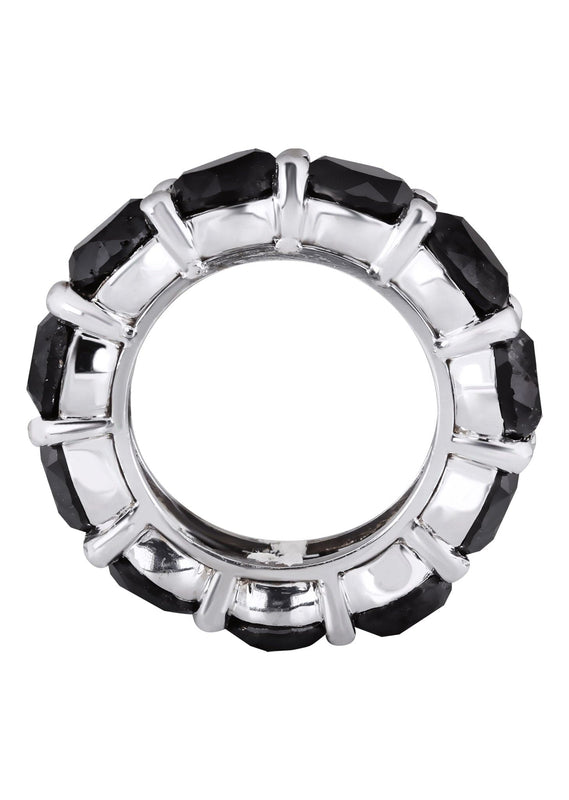 14K Ladies Black Diamond Cocktail Ring | 2.95 Carats | 9.7 Grams