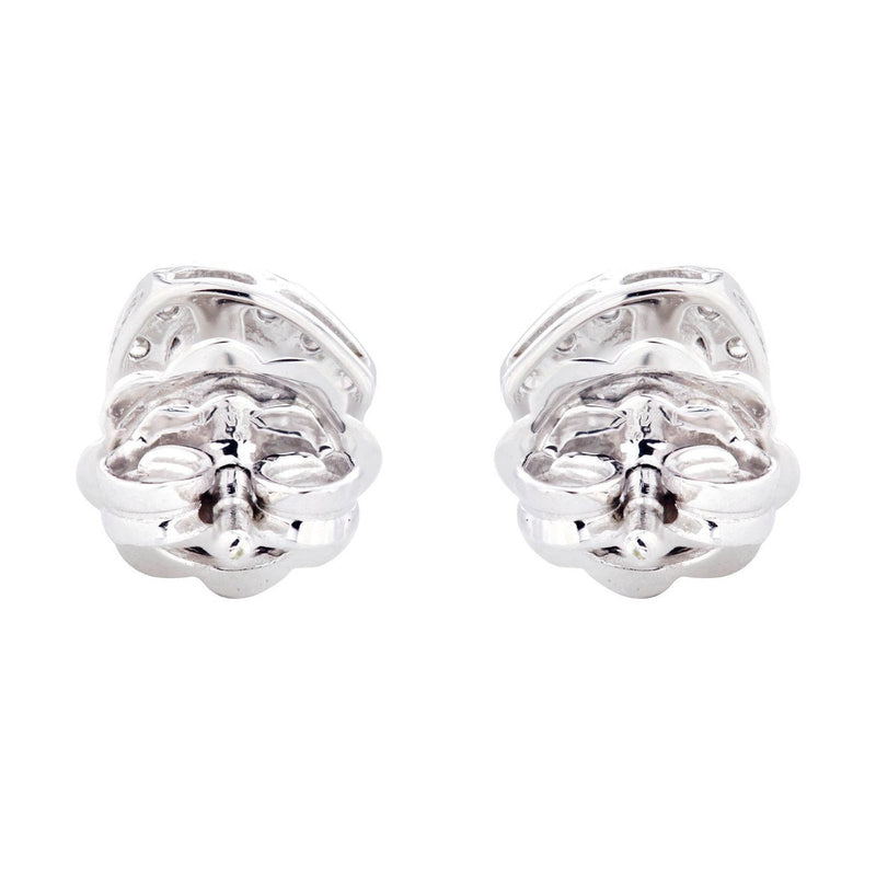 Round Diamond Stud Earrings | 0.49 Carats