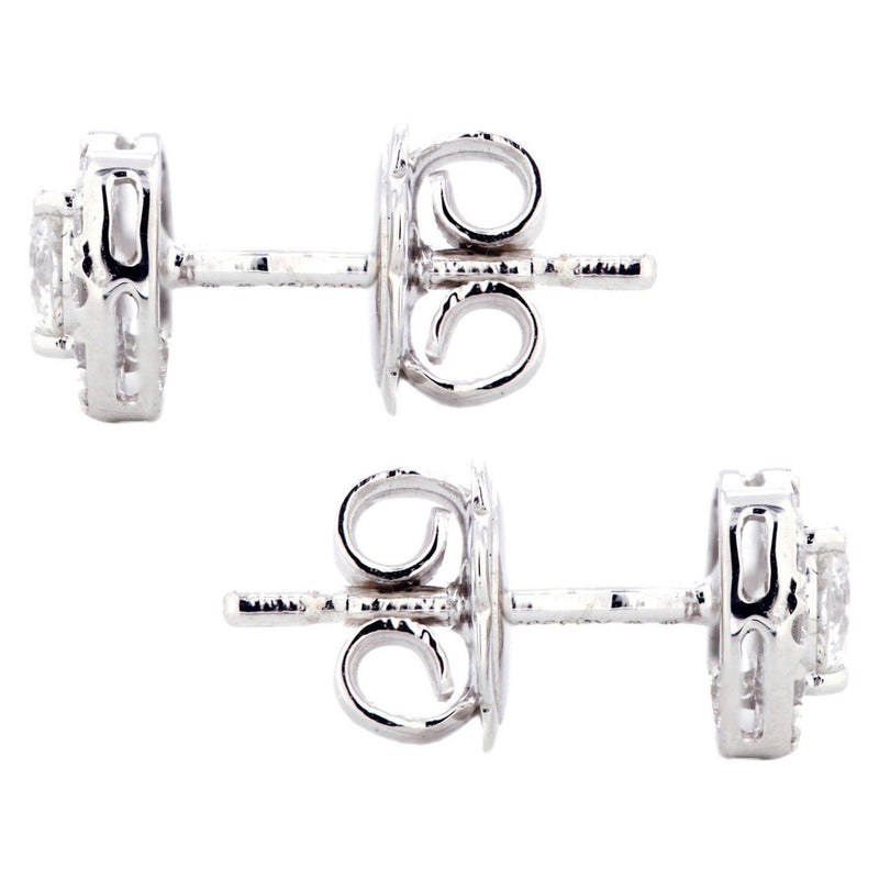 Round Diamond Stud Earrings | 0.49 Carats