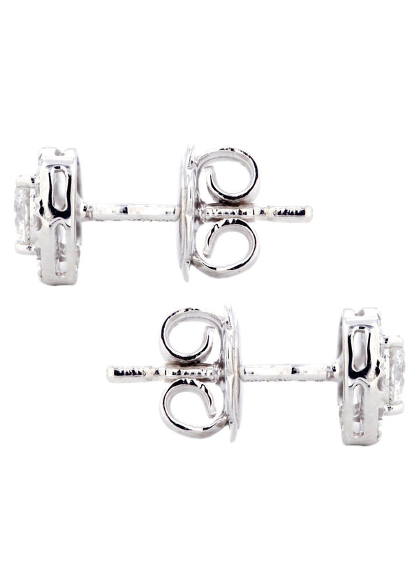 Round Diamond Stud Earrings | 0.49 Carats