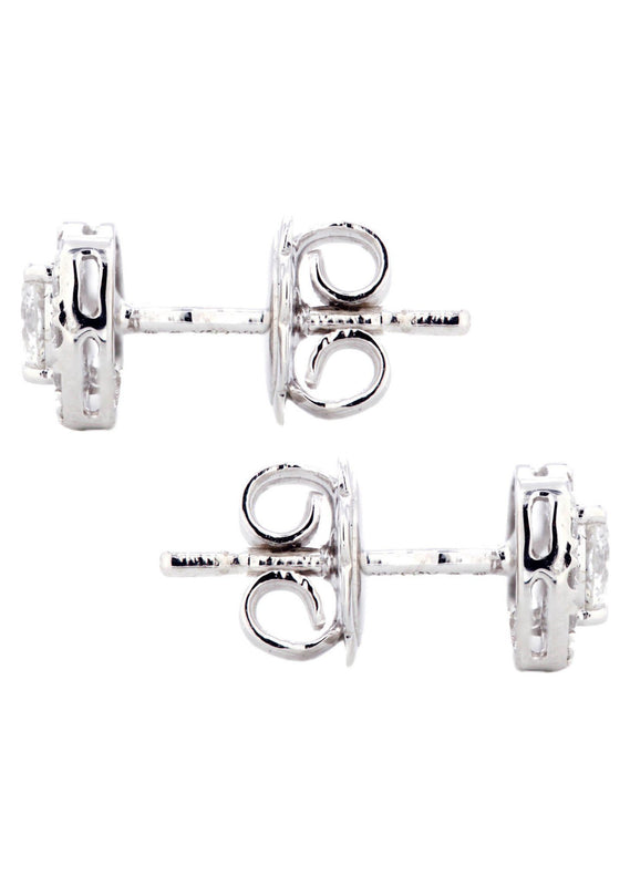 Round Diamond Stud Earrings | 0.49 Carats