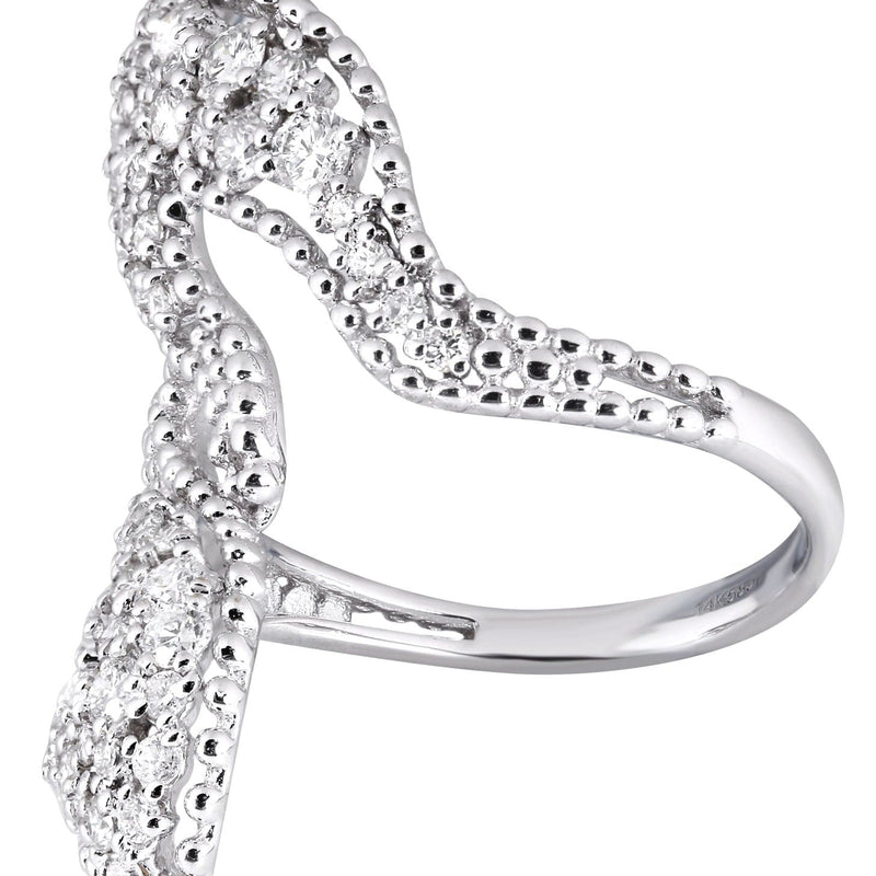 14K Ladies Diamond Cocktail Ring | 1.62 Carats | 6.38 Grams
