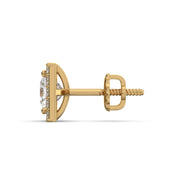 Men's Jewelry - VVS Lab Diamond Princess Stud Earrings For Men | 14K Gold