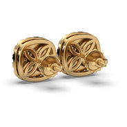Men's Jewelry - VVS Lab Diamond Cluster Stud Earrings For Men | 14K Gold