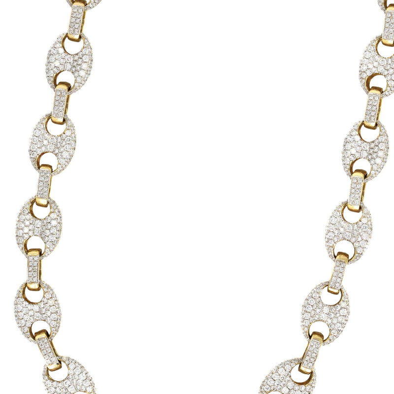 Diamond Yellow Puff Gucci Chain