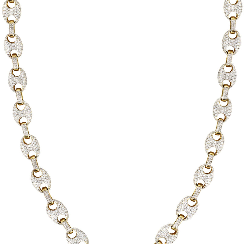 Diamond Yellow Puff Gucci Chain