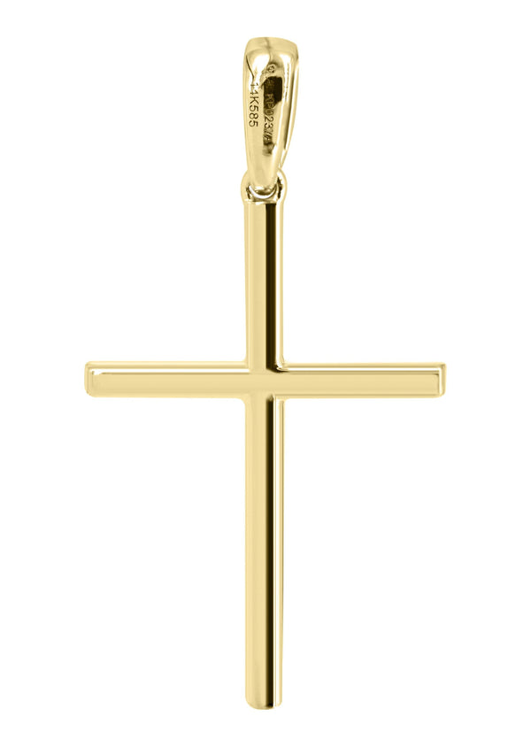 Diamond Cross Pendant | 1.10 Grams | 0.23 Carats