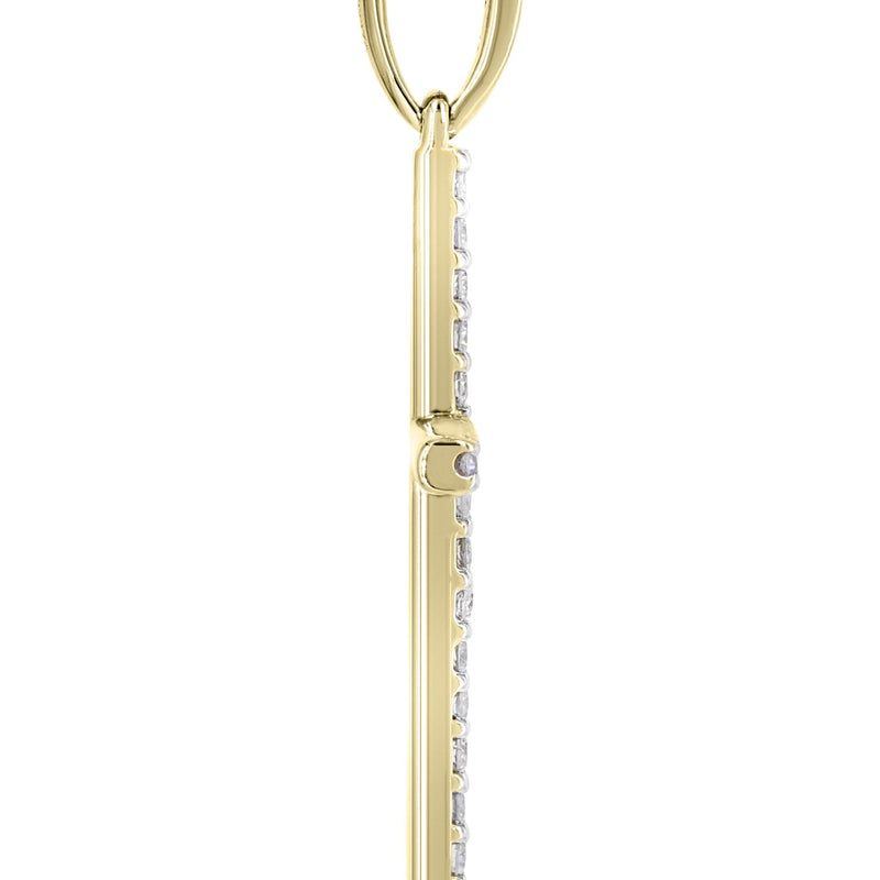 Diamond Cross Pendant | 1.10 Grams | 0.23 Carats