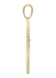Diamond Cross Pendant | 1.10 Grams | 0.23 Carats