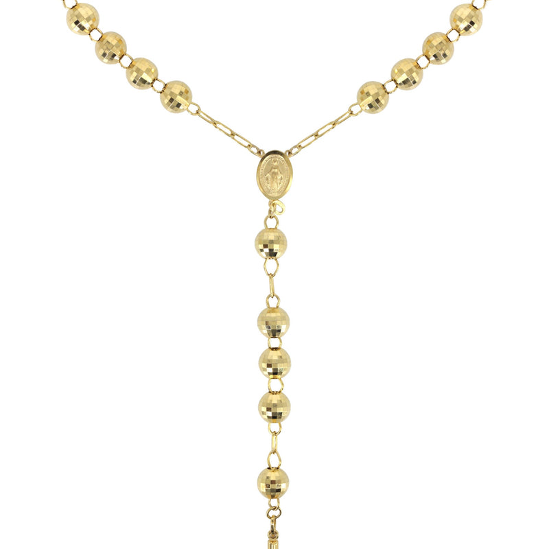Rosary Yellow Gold Chain 10K