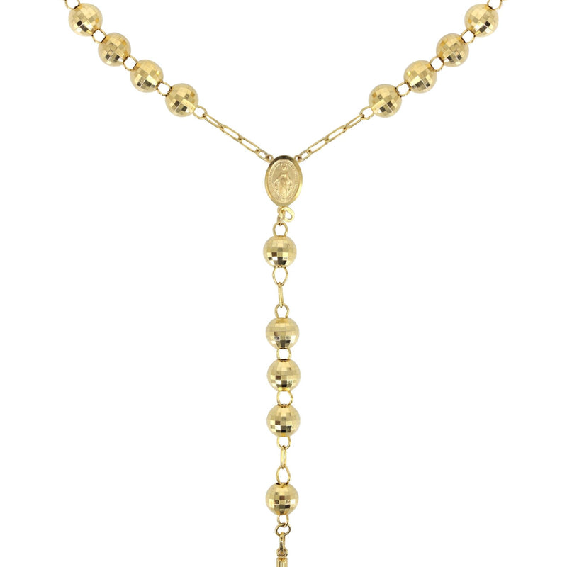 14K Yellow Gold Rosary Chain