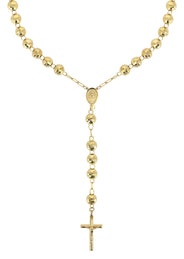 14K Yellow Gold Rosary Chain