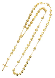 Rosary Yellow Gold Chain 10K
