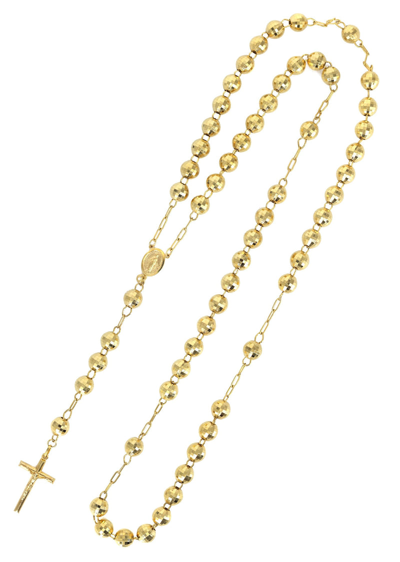 14K Yellow Gold Rosary Chain