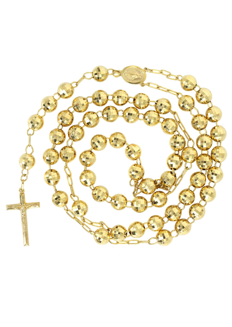 14K Yellow Gold Rosary Chain