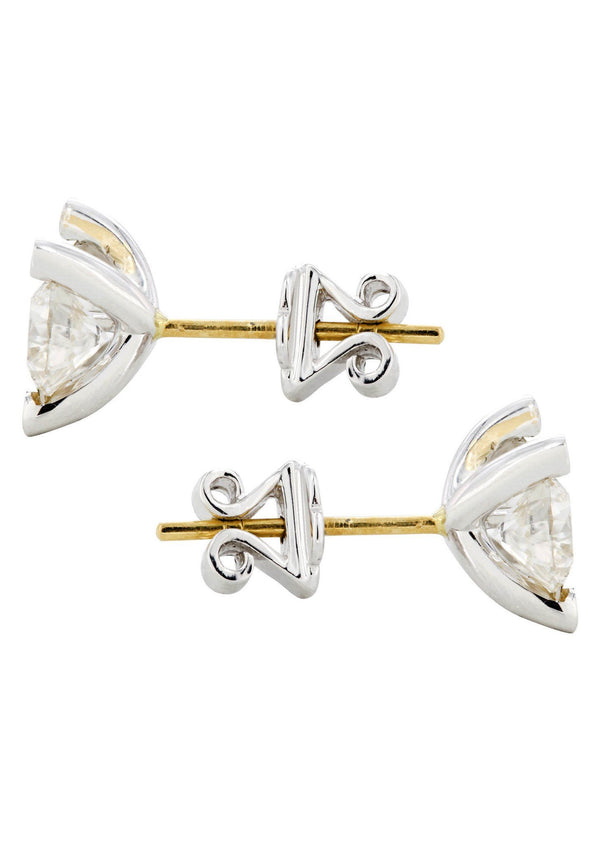 Round Diamond Stud Earrings | 2.36 Carats