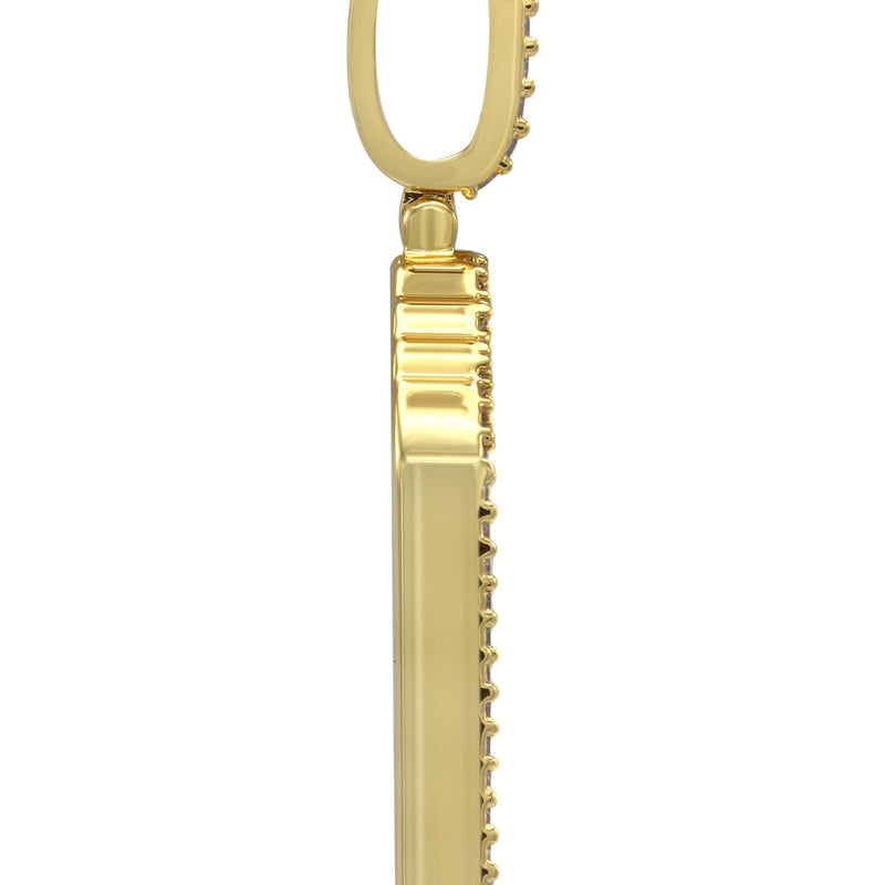 Gold Plated Wave Pendant | 11 Grams