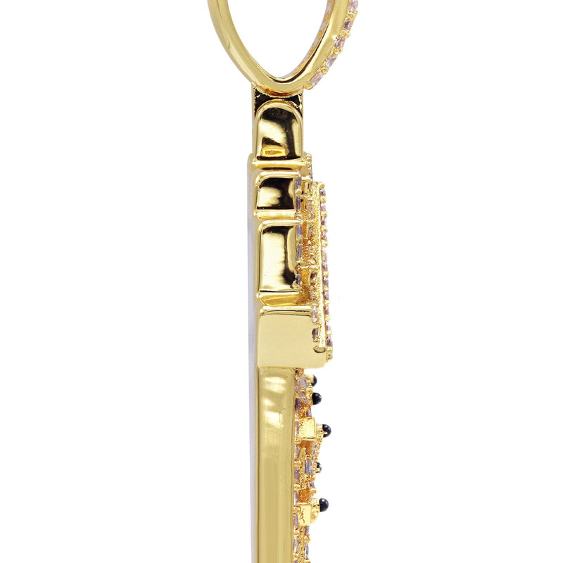 Gold Plated House Pendant | 18.7 Grams