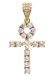Gold Plated Ankh Pendant | 10 Grams