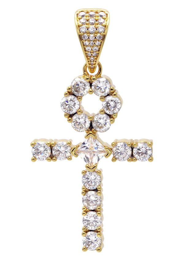 Gold Plated Ankh Pendant | 10 Grams