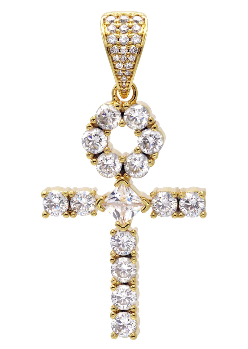 Gold Plated Ankh Pendant | 10 Grams