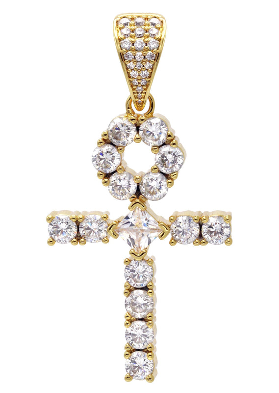 Gold Plated Ankh Pendant | 10 Grams