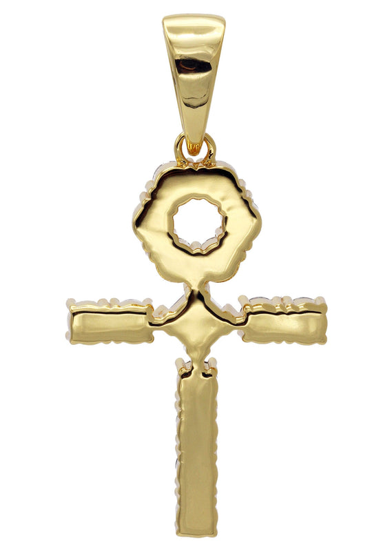 Gold Plated Ankh Pendant | 10 Grams