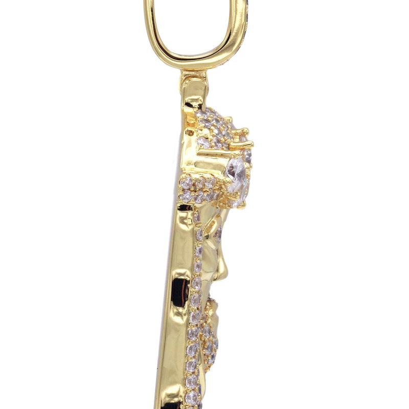 Gold Plated Jesus Head Pendant | 26.7 Grams