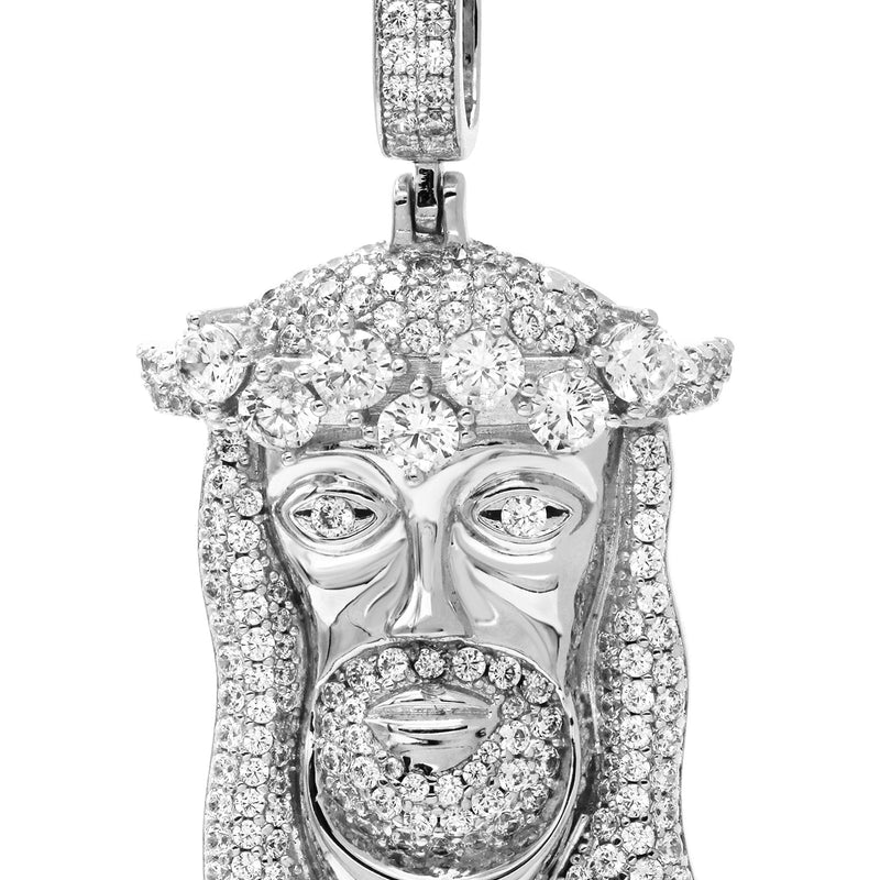 Gold Plated Jesus Head Pendant | 26.7 Grams