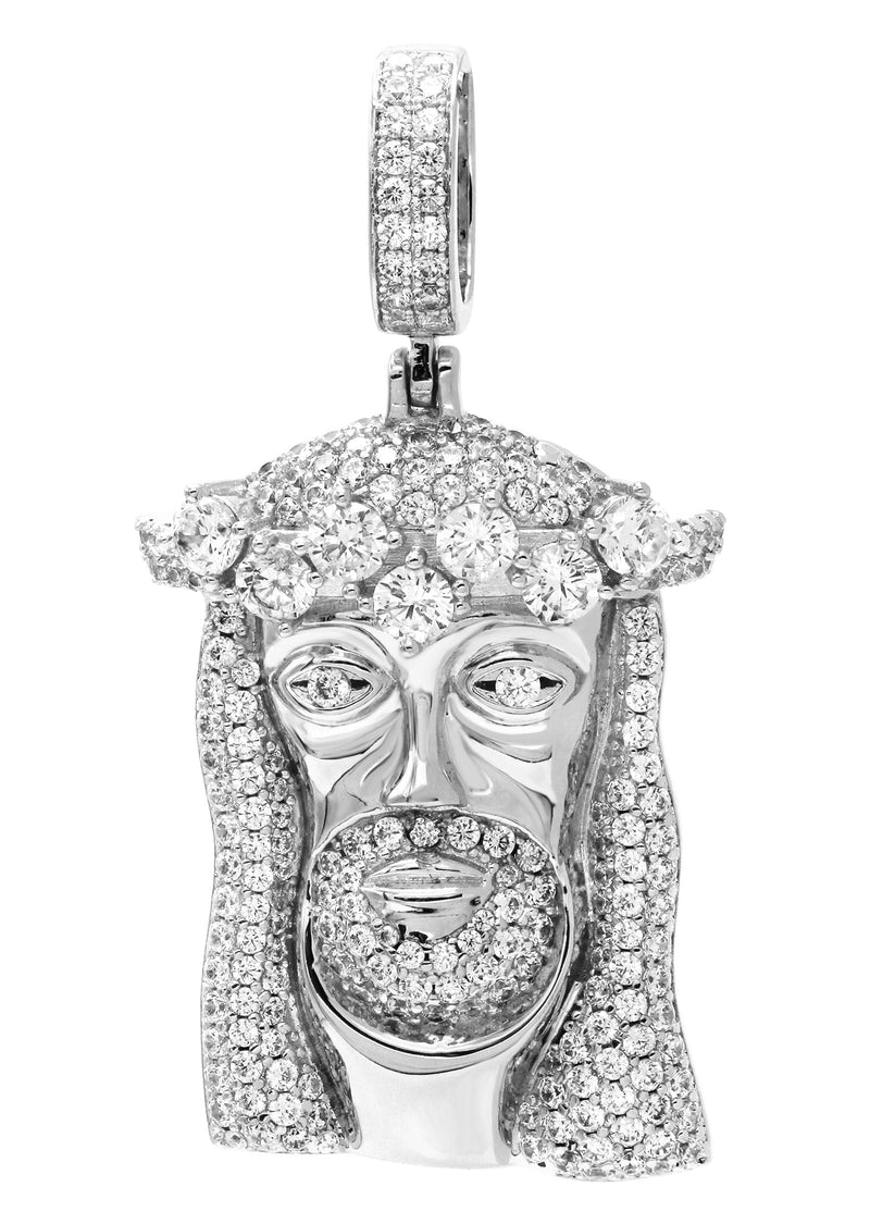 Gold Plated Jesus Head Pendant | 26.7 Grams