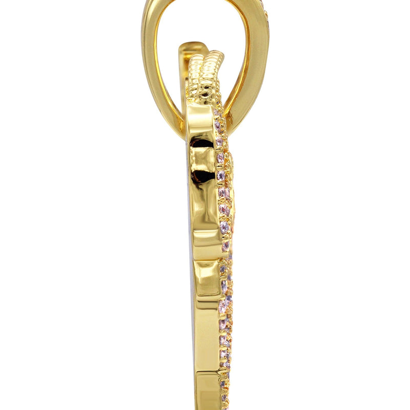 Gold Plated Goat Pendant | 14.5 Grams