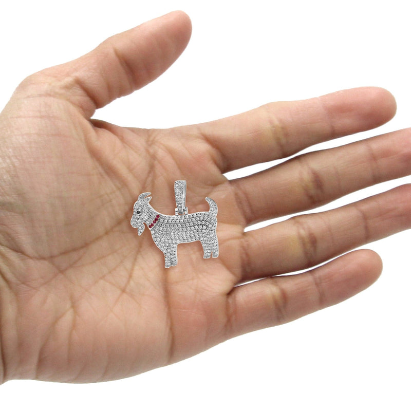 Gold Plated Goat Pendant | 14.5 Grams