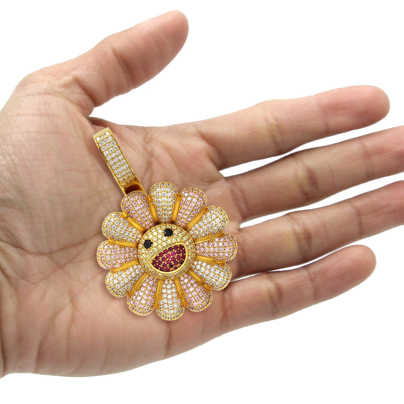 Gold Plated Murakami Spinner Pendant | 30.8 Grams