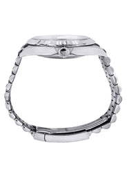 Rolex Datejust 41 Watch | 41 MM | Custom Full Roman Diamond Dial | Jubilee Band