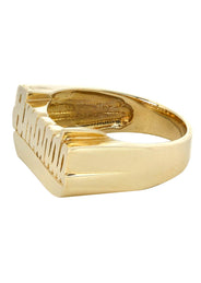 14K Script Gold Name Ring | Appx. 3.8 Grams