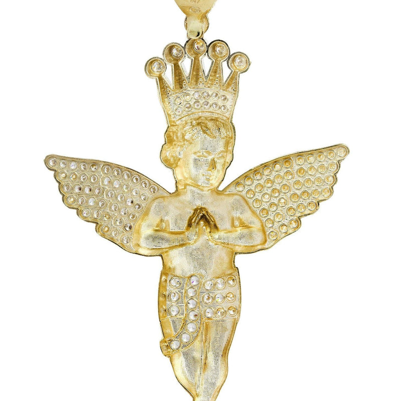 10K Gold Angel Pendant  |  33.4 Grams