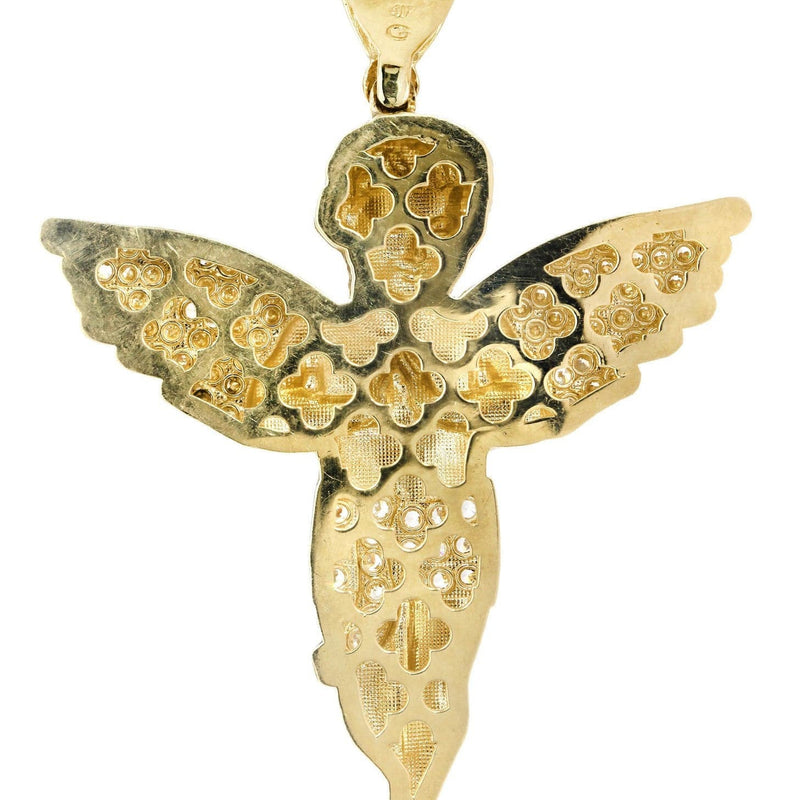 10K Gold Angel Pendant  |  41.3 Grams