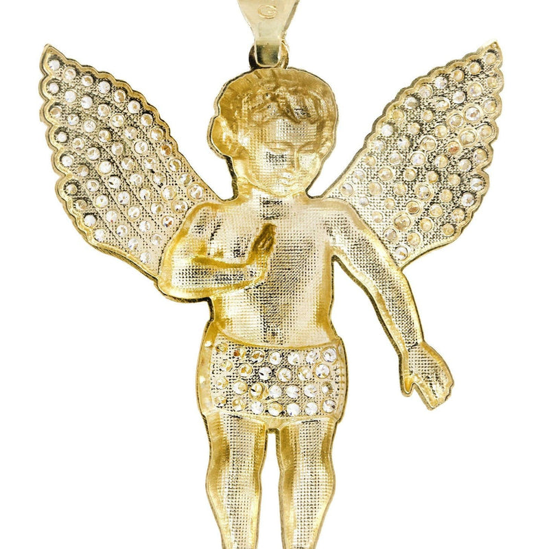 10K Gold Angel Pendant  |  14.3 Grams