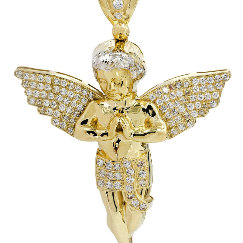 10K Gold Angel Pendant  |  13.4 Grams