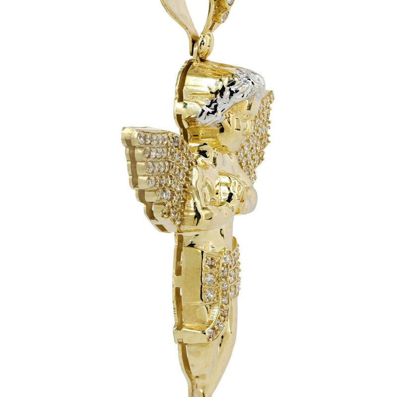 10K Gold Angel Pendant  |  13.4 Grams