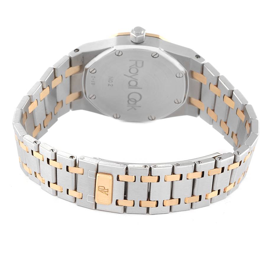 Audemars Piguet Royal Oak Steel Yellow Gold Diamond Mens Watch 15000S 33mm