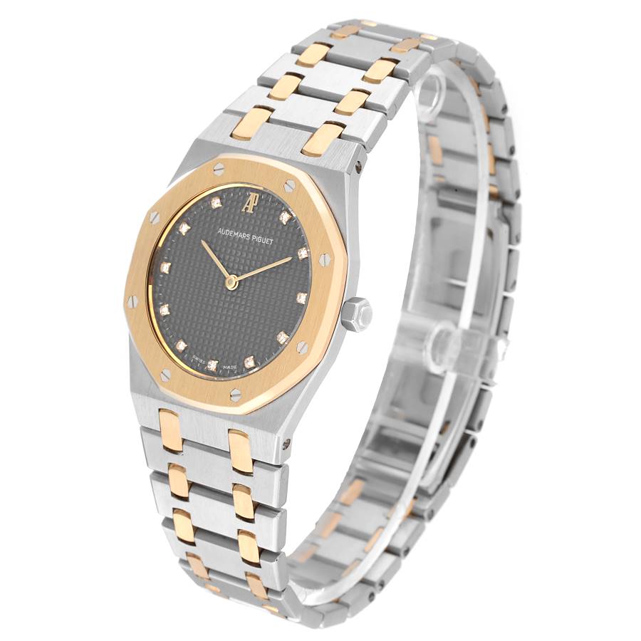 Audemars Piguet Royal Oak Steel Yellow Gold Mens Watch 56303SA 33mm