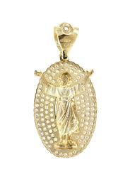 Baby Jesus 10K Gold Pendant | 9.5 Grams