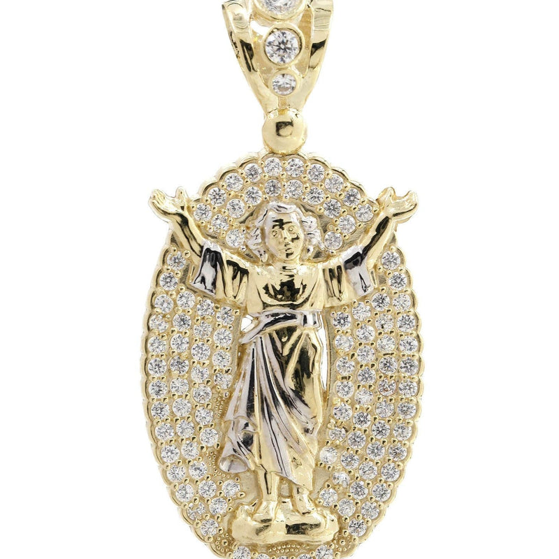 Baby Jesus 10K Gold Pendant | 9.5 Grams
