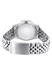 Diamond Rolex Watch | Diamond Bezel | 31MM | Light Blue Diamond Dial | Jubilee Band