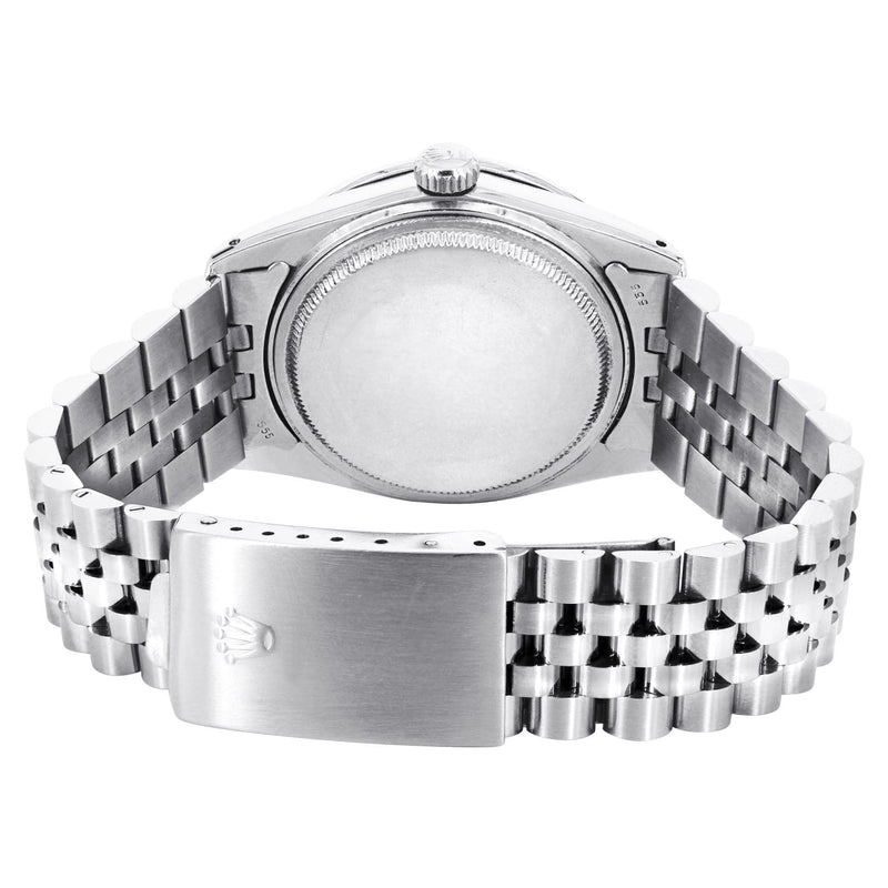 Diamond Rolex Watch | 68274 | Diamond Bezel | 31MM | Red Black Diamond Dial | Jubilee Band
