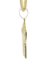 10K Yellow Gold Basketball Necklace | Appx. 14.7 Grams