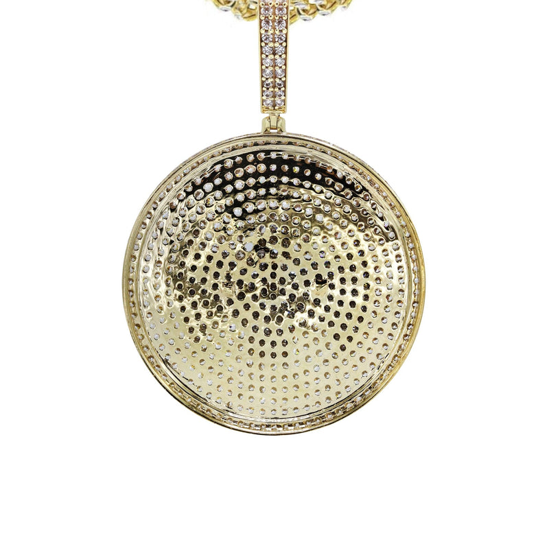 10K Yellow Gold Batman Sign Necklace | Appx. 20.6 Grams